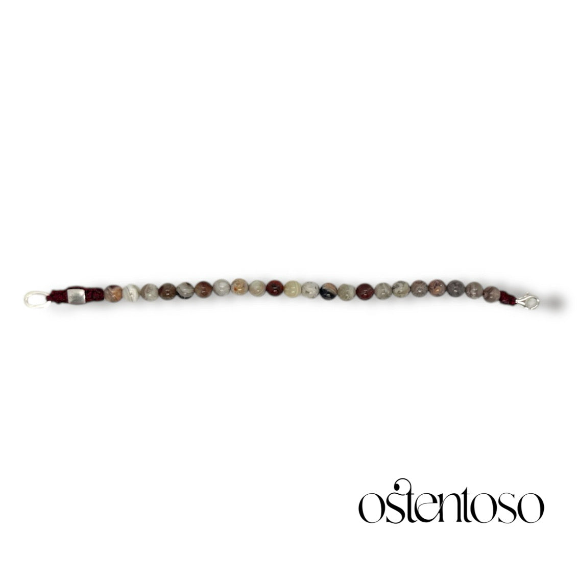Brazalete Agata Laguna esferica tamaño No. 6 mm.