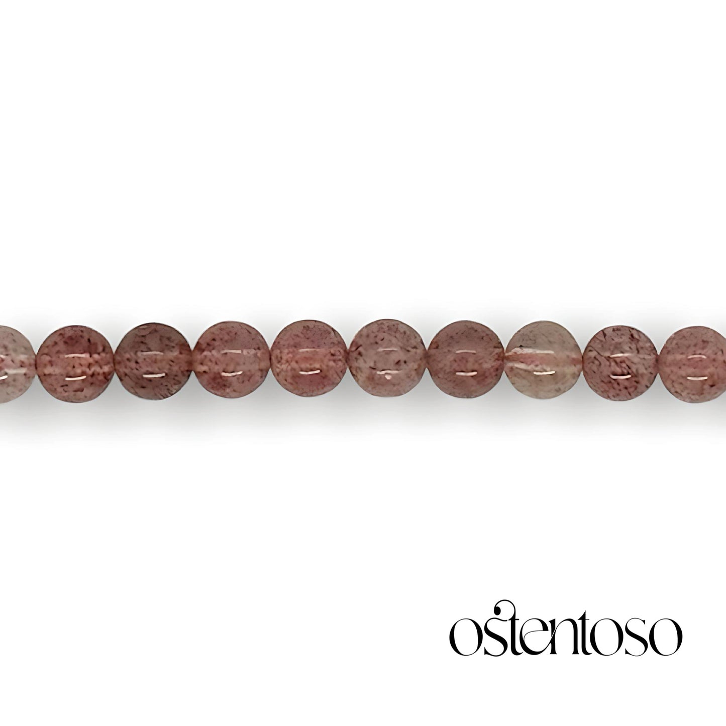 Bracelet sphérique en quartz lépidocrocite taille n°6 mm.