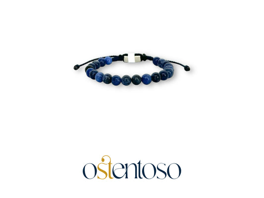 Bracelet sodalite sphérique taille n°6 mm.