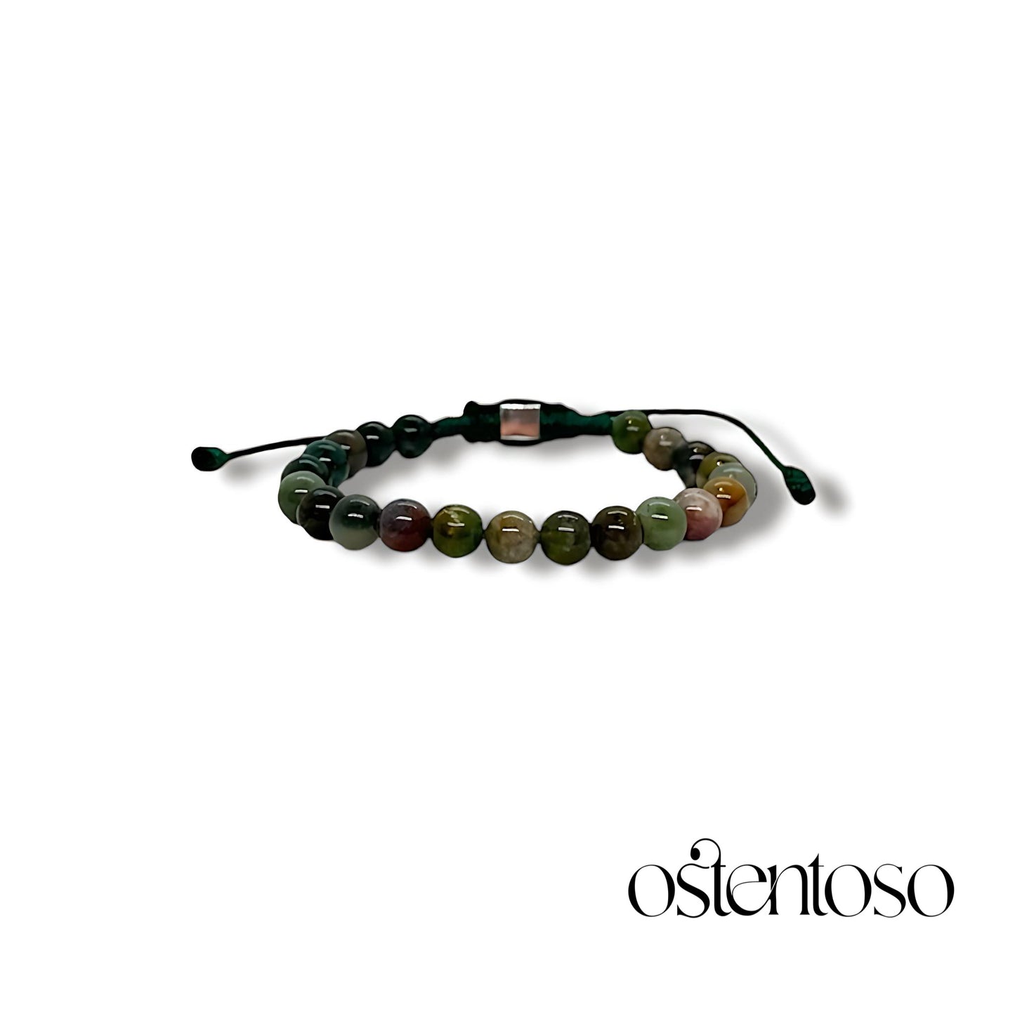 Bracelet sphérique en Agate indienne taille n°6 mm.