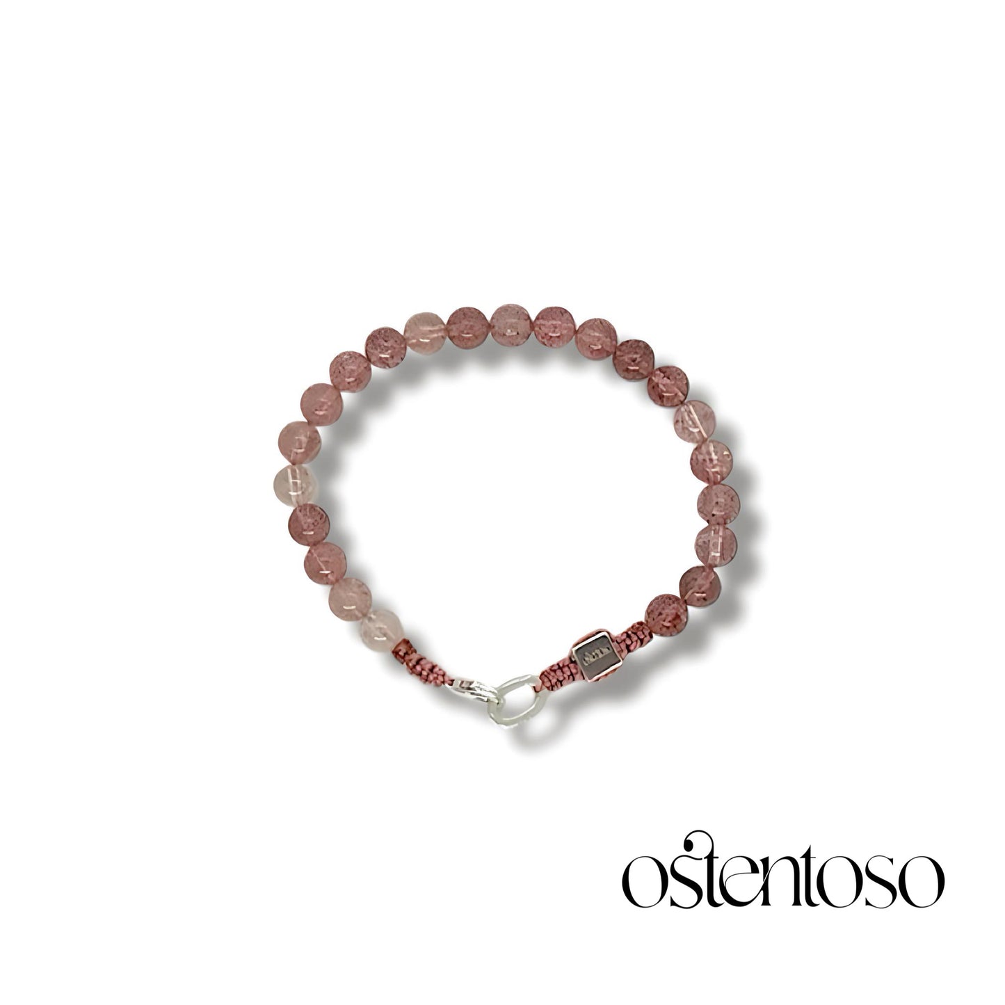 Bracelet sphérique en quartz lépidocrocite taille n°6 mm.
