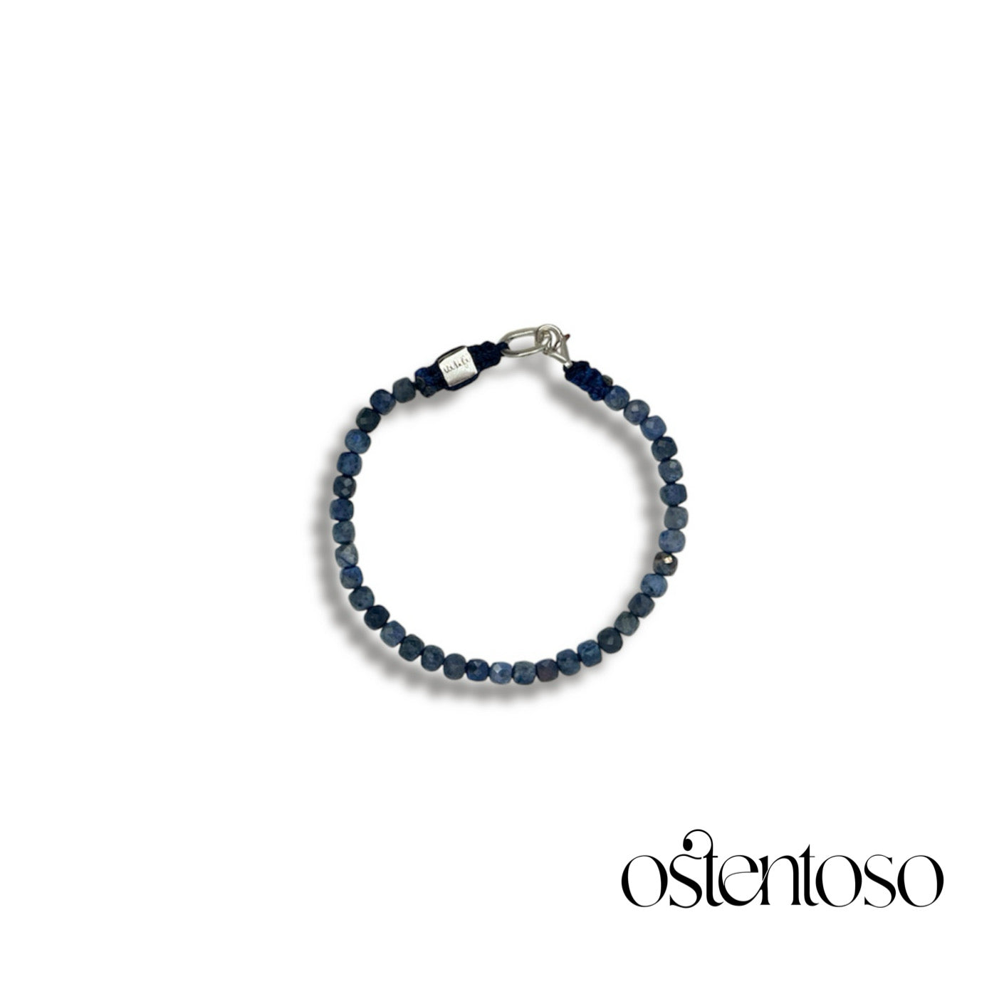 Bracelet Saphir facetté taille n°4 mm.
