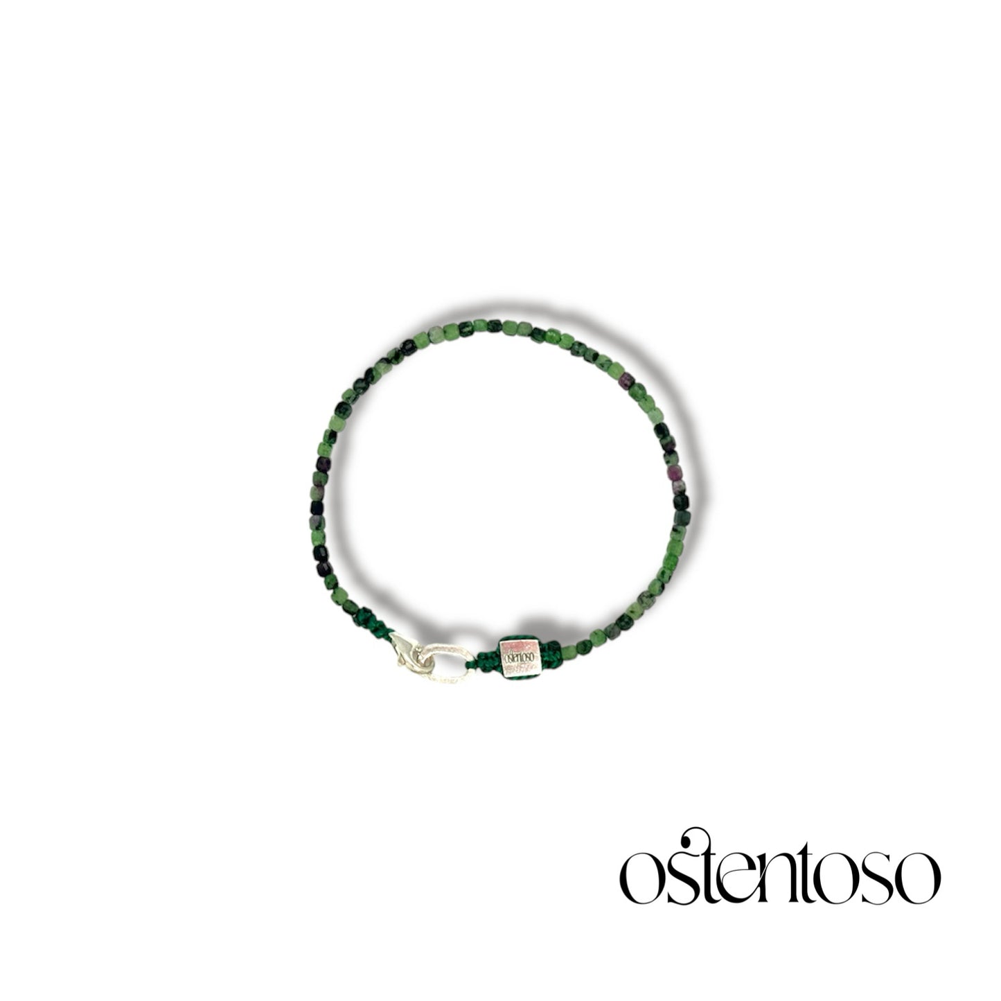 Bracelet Rubizoisite facetté taille n°4 mm.