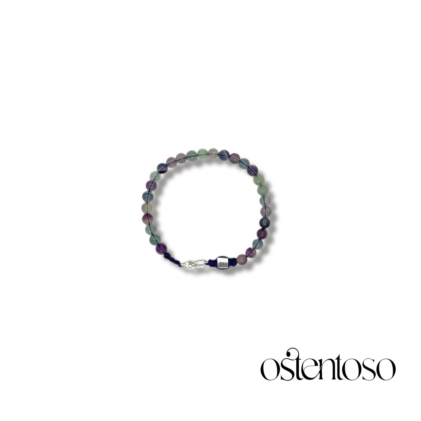 Brazalete Fluorita esferica tamaño No. 6 mm.