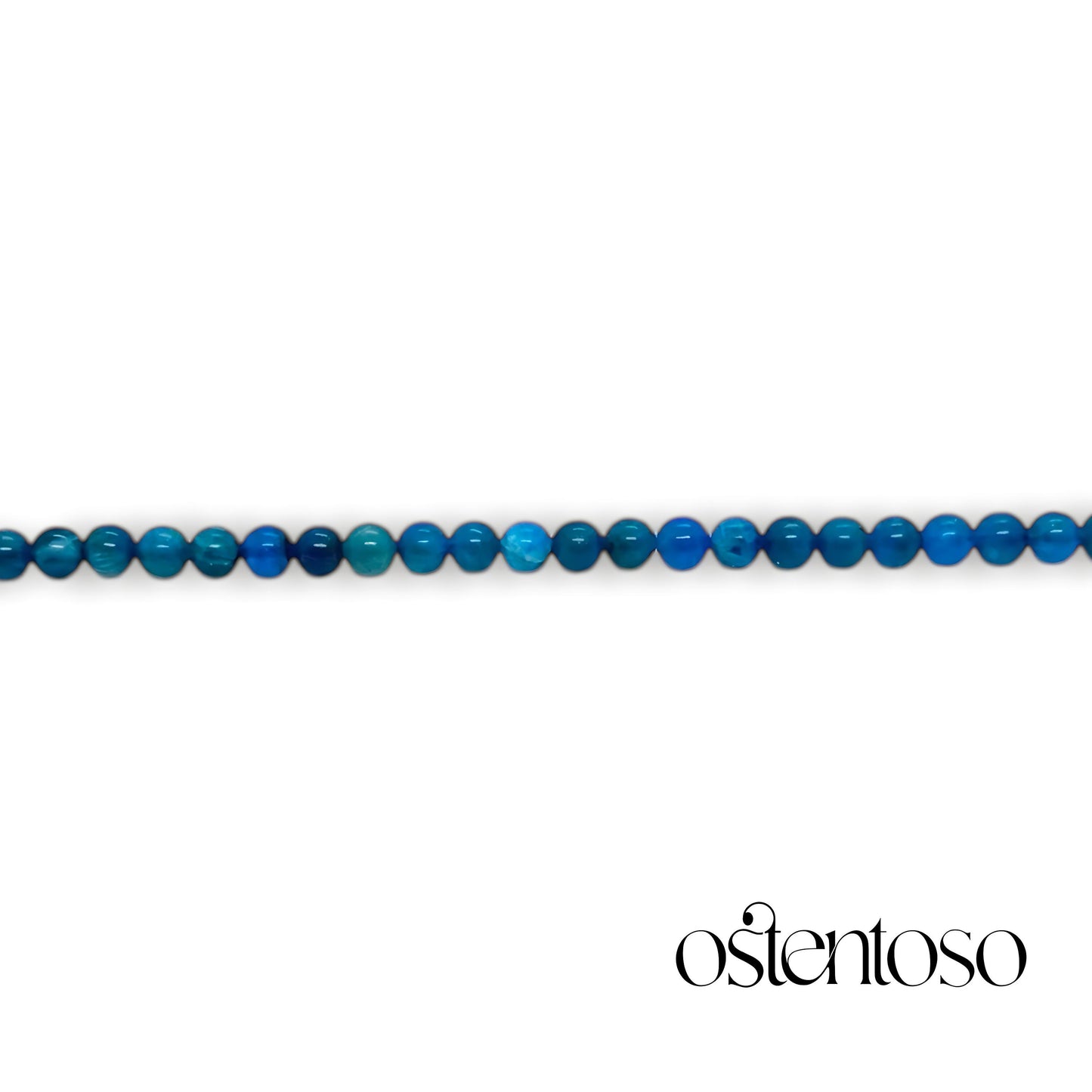 Bracelet sphérique en Apatite Quartz taille n°6 mm.