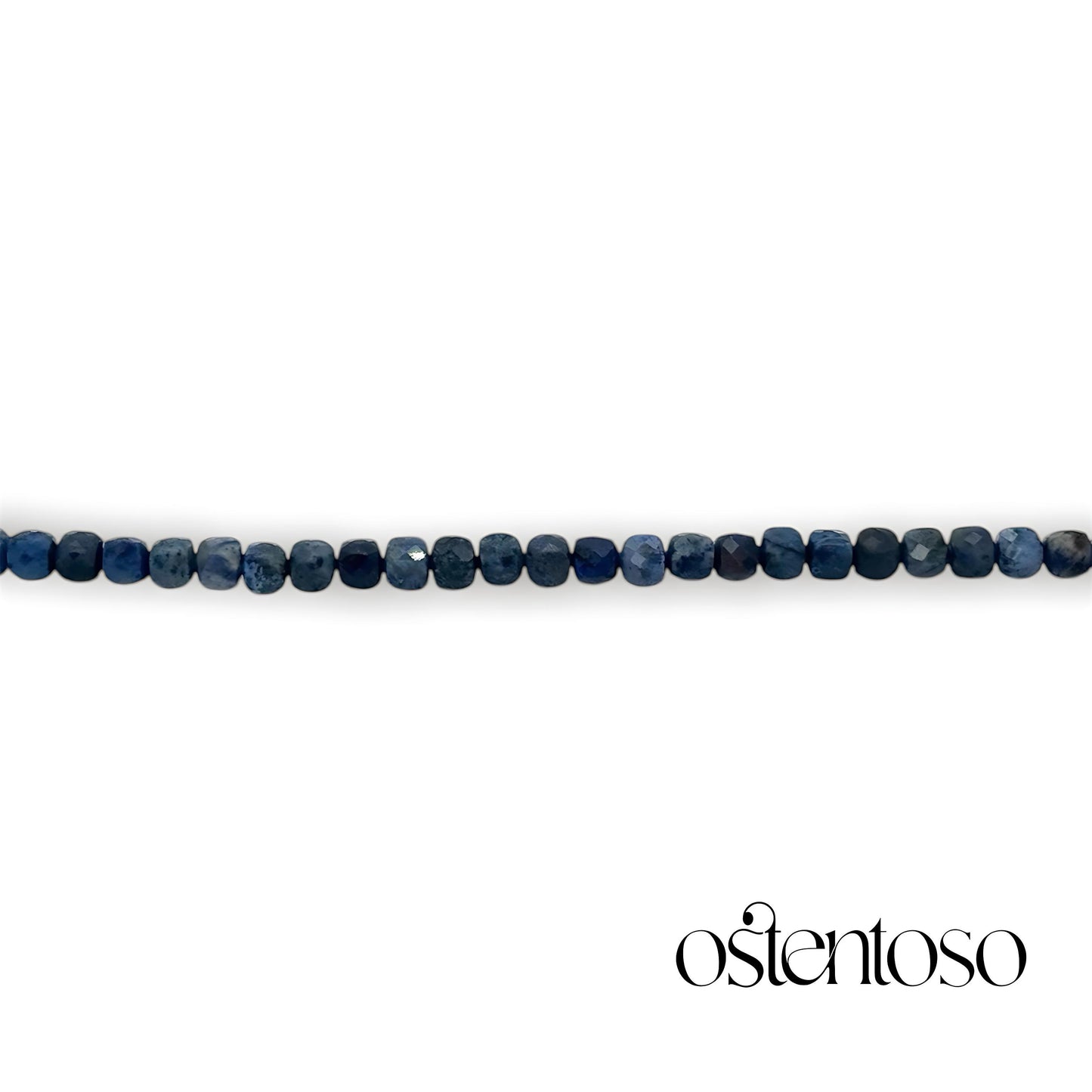 Faceted Sapphire Bracelet size No. 4 mm.