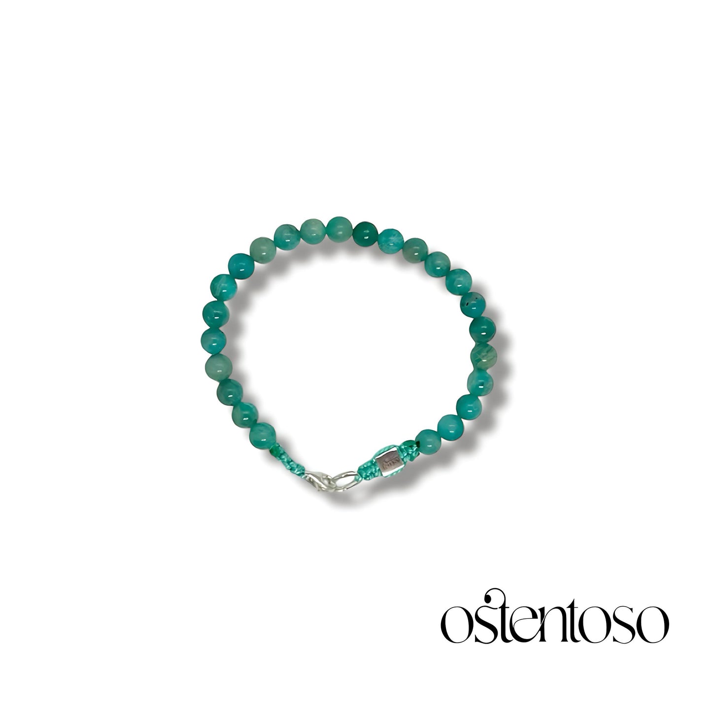 Russian Amazonite spherical bracelet size No. 6 mm.