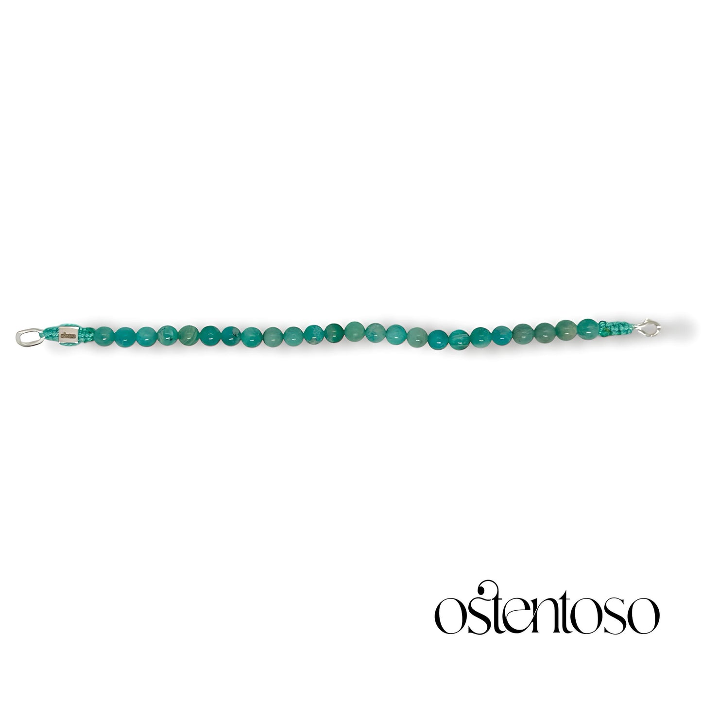 Russian Amazonite spherical bracelet size No. 6 mm.