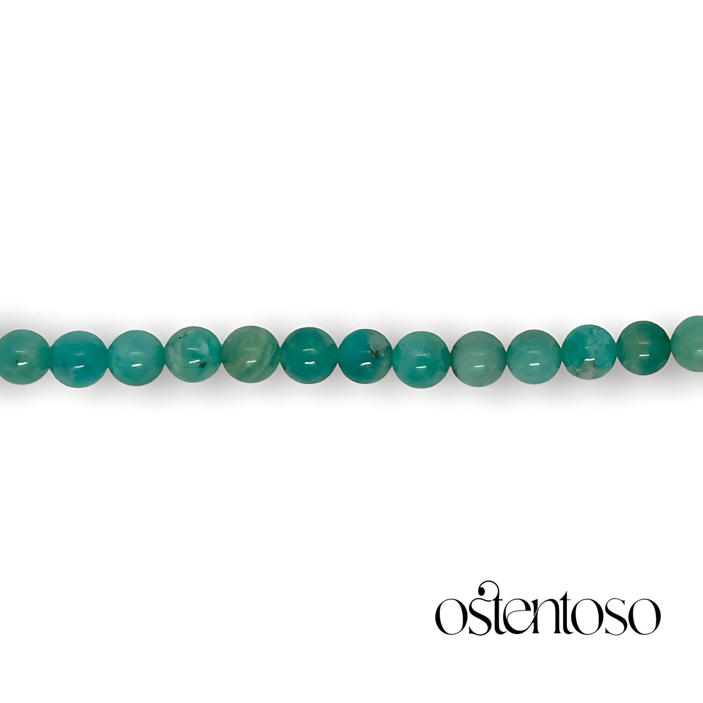 Russian Amazonite spherical bracelet size No. 6 mm.