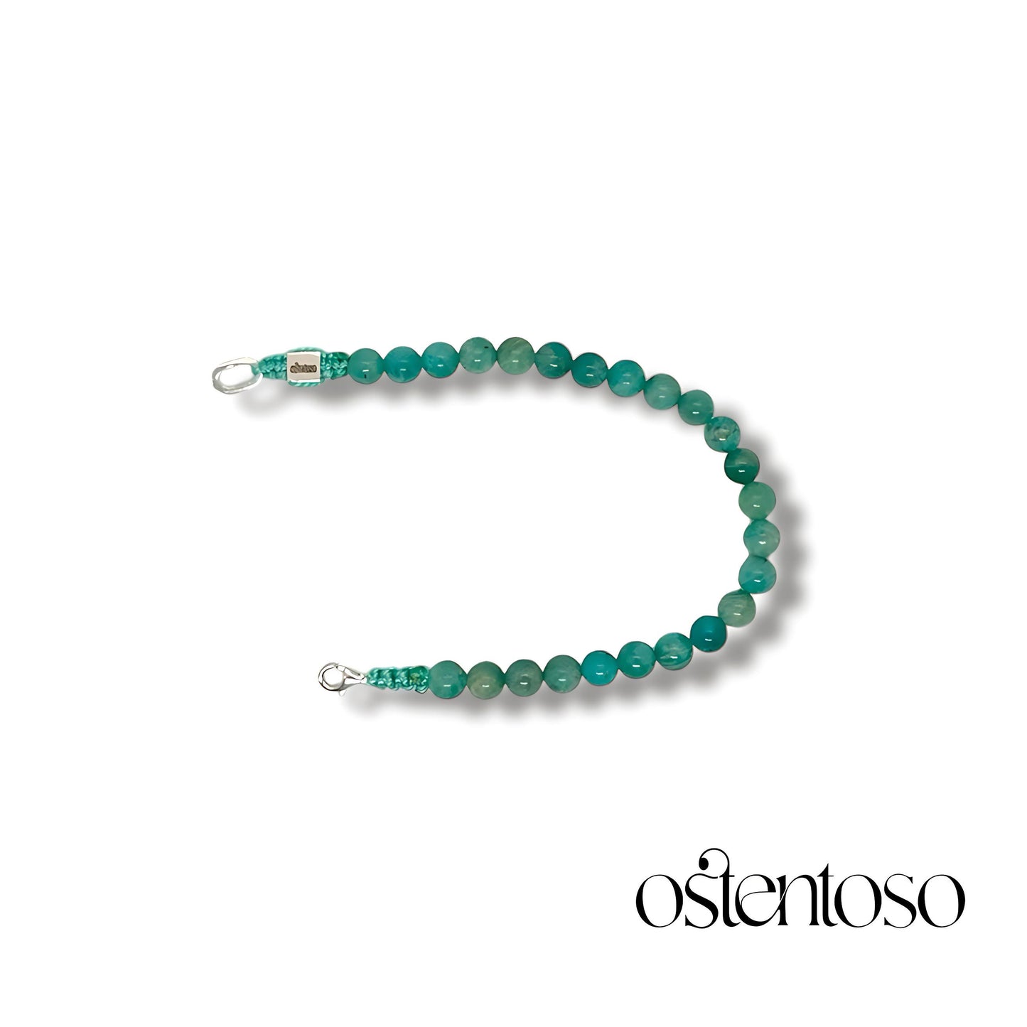 Russian Amazonite spherical bracelet size No. 6 mm.