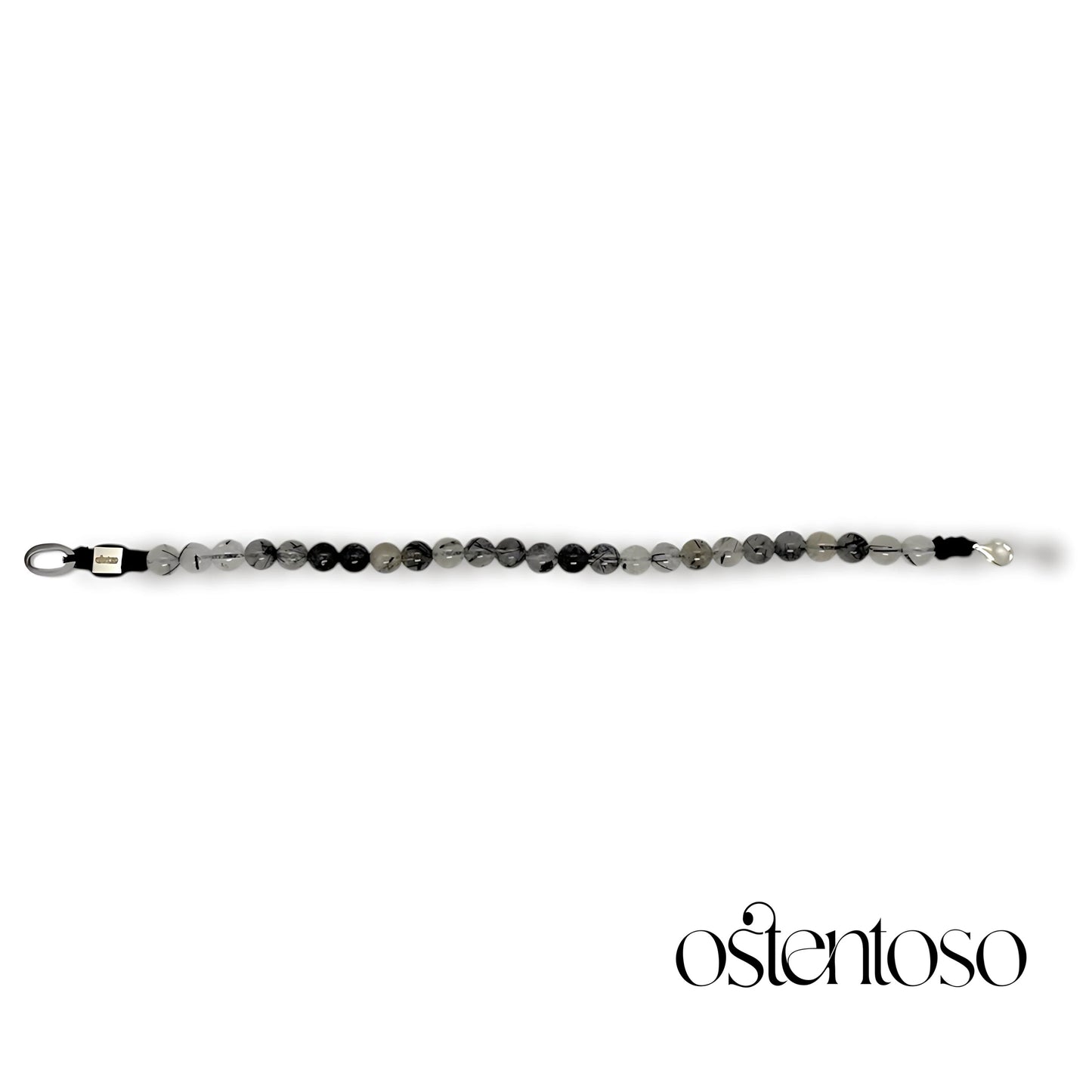 Bracelet Quartz Tourmaliné Sphérique taille n°6 mm.
