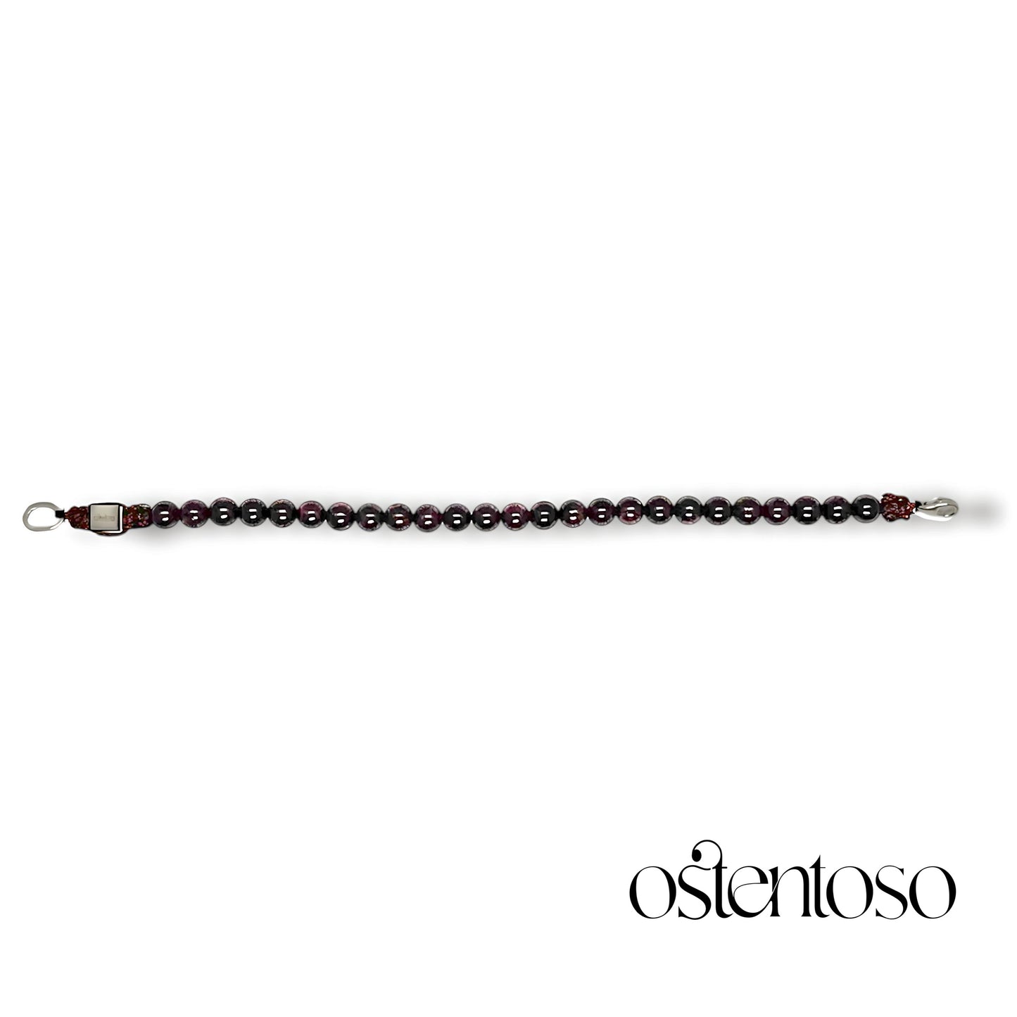 Spherical Afghan Garnet Bracelet size No. 6 mm.