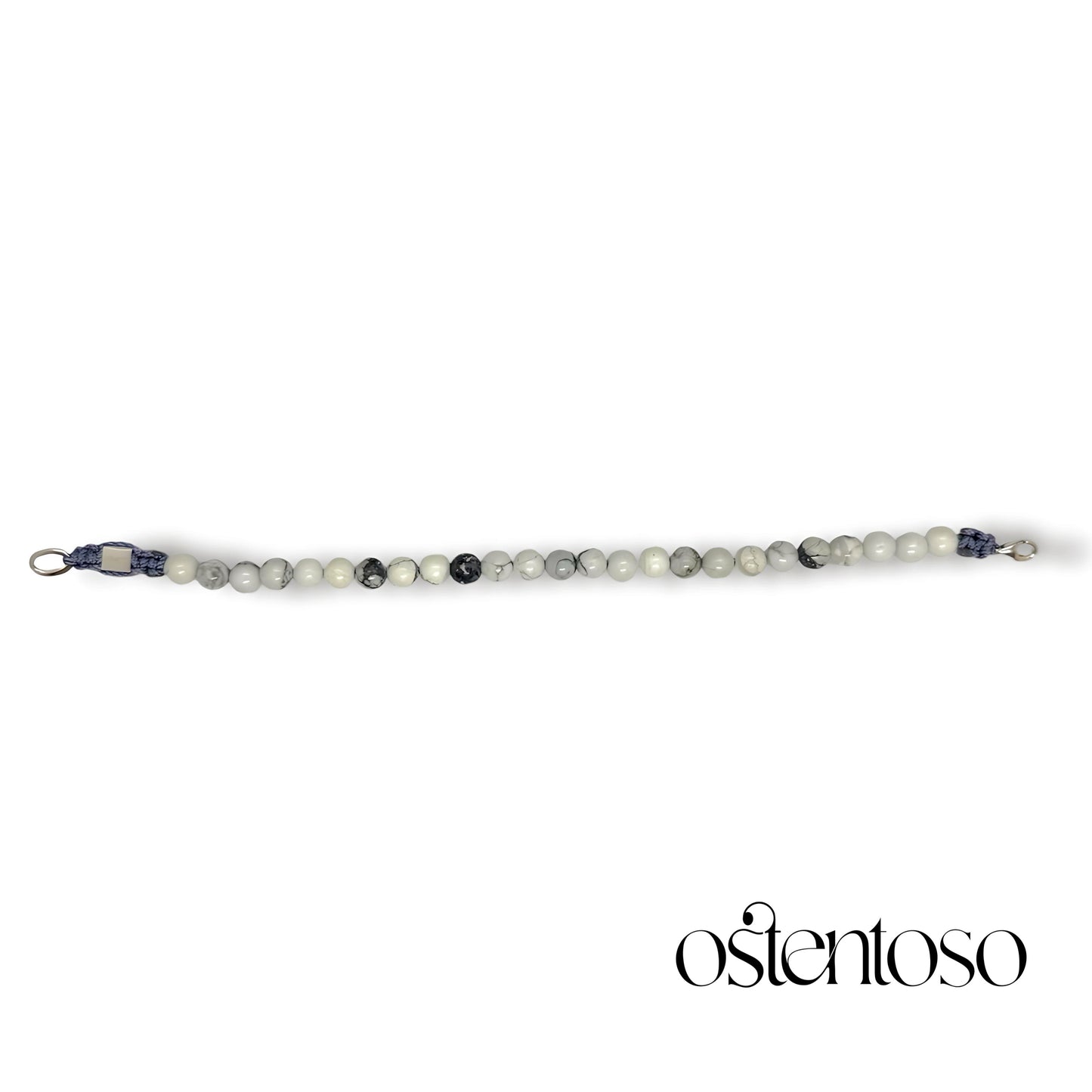 Spherical Howlitte bracelet size No. 6 mm.