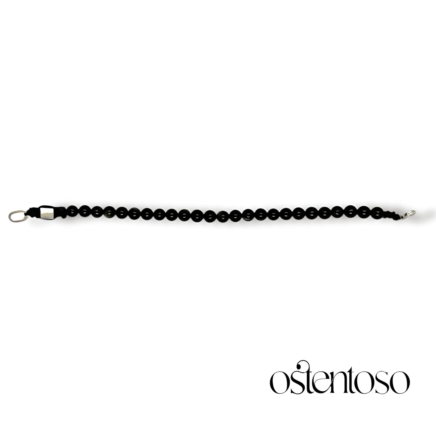 Spherical Obsidian Bracelet size No. 6 mm.