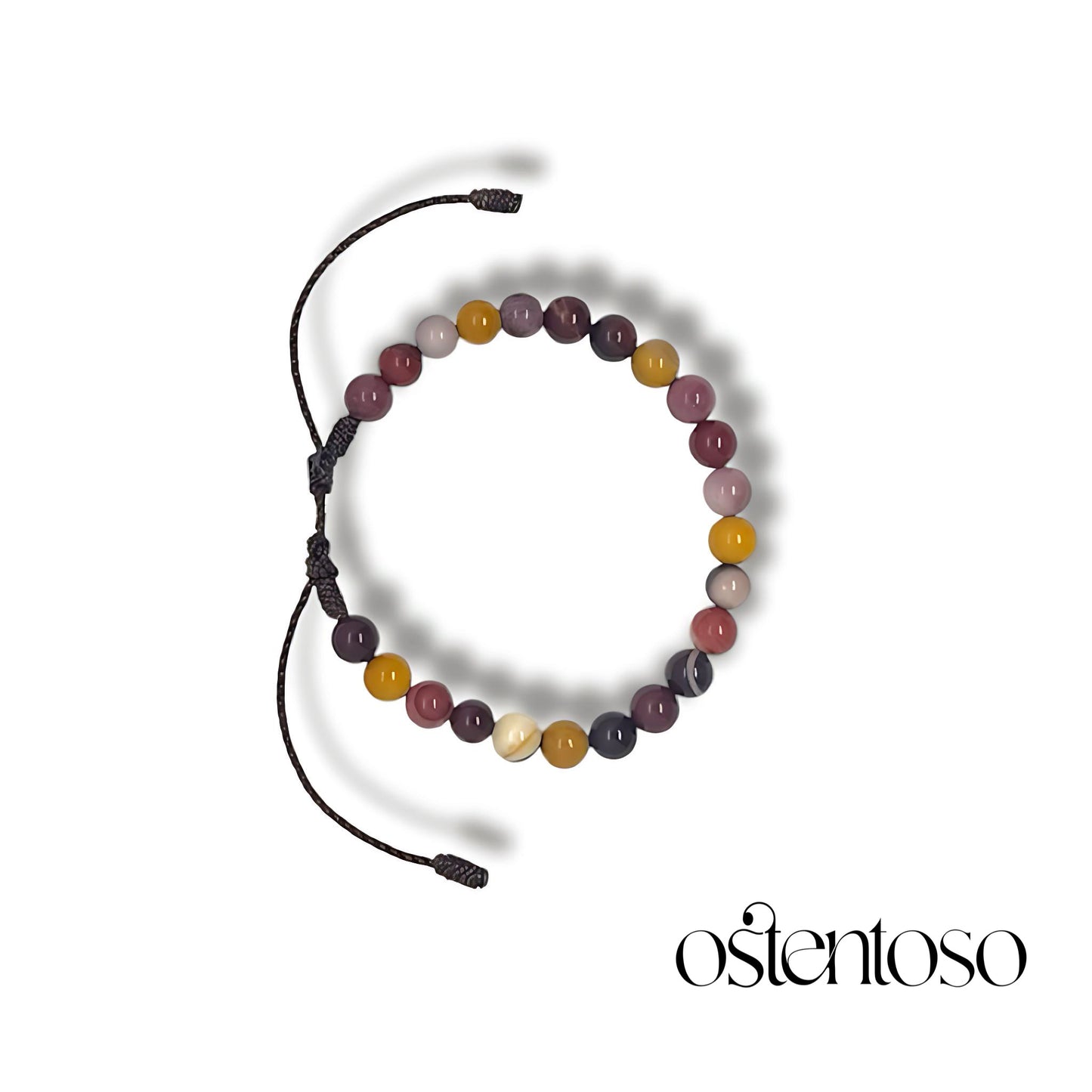 Mokaita spherical bracelet size No. 6 mm.