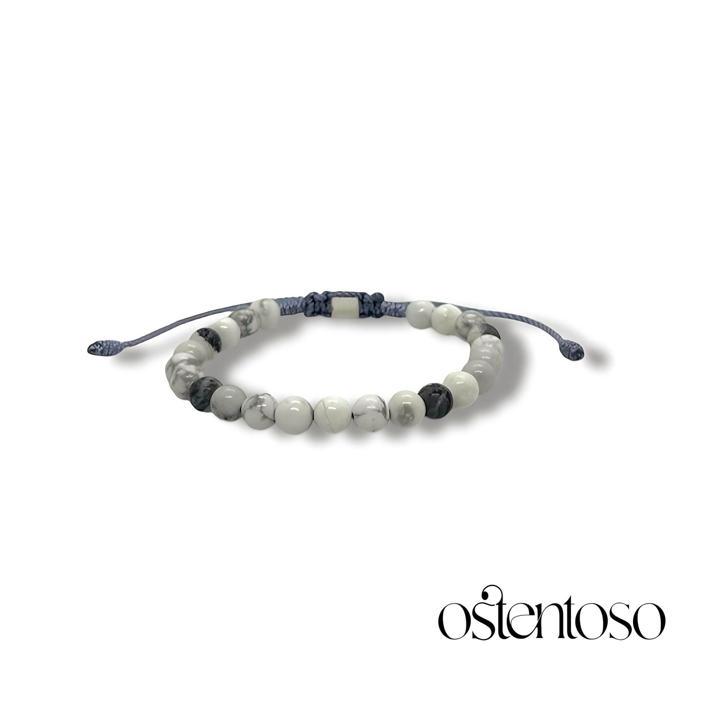 Spherical Howlitte Bracelet size No. 6 mm.