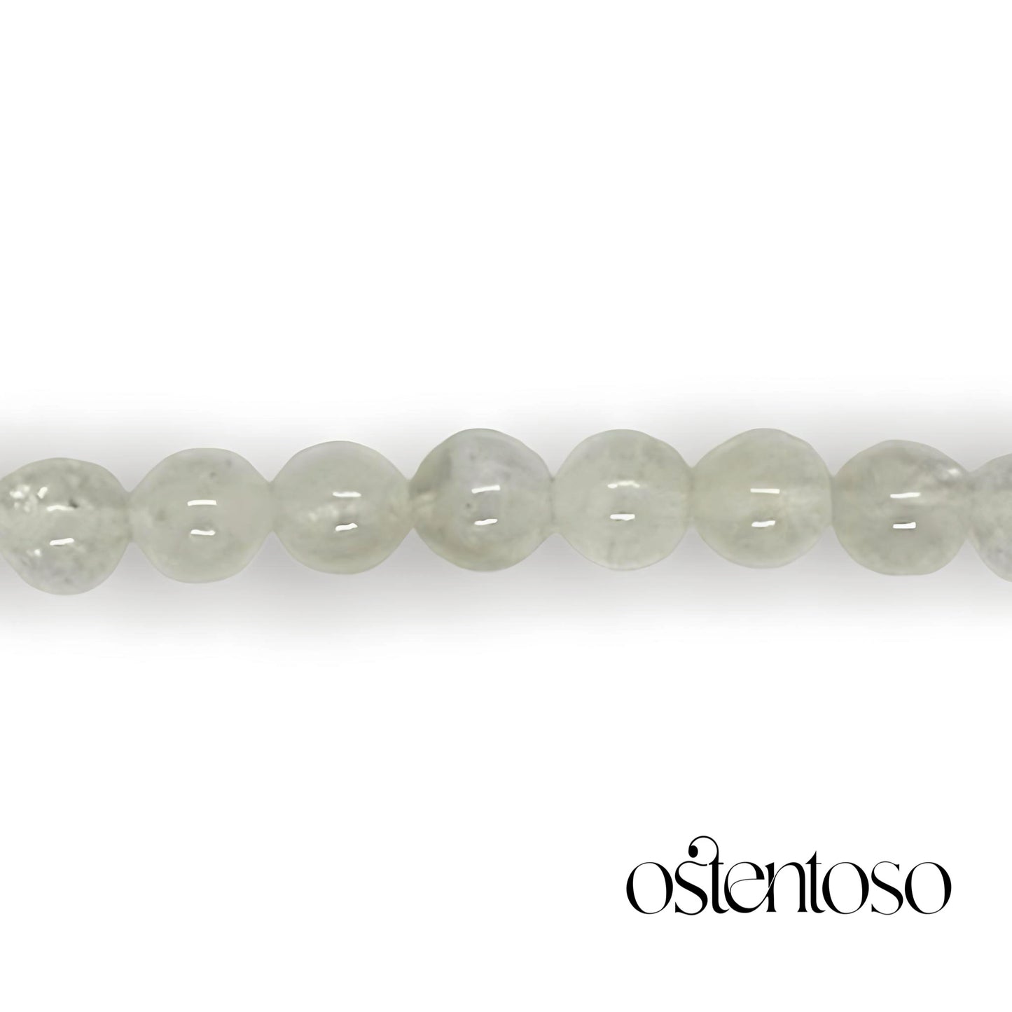 Bracelet pierre de lune sphérique taille n°6 mm.