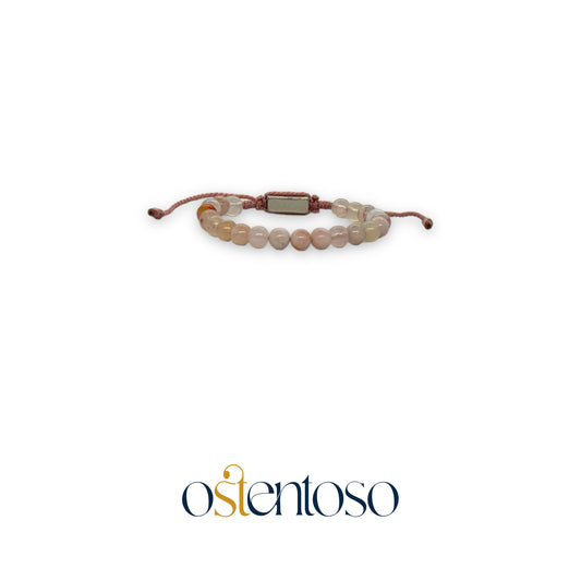 Spherical Cherry Agate Bracelet size No. 5.5. mm.