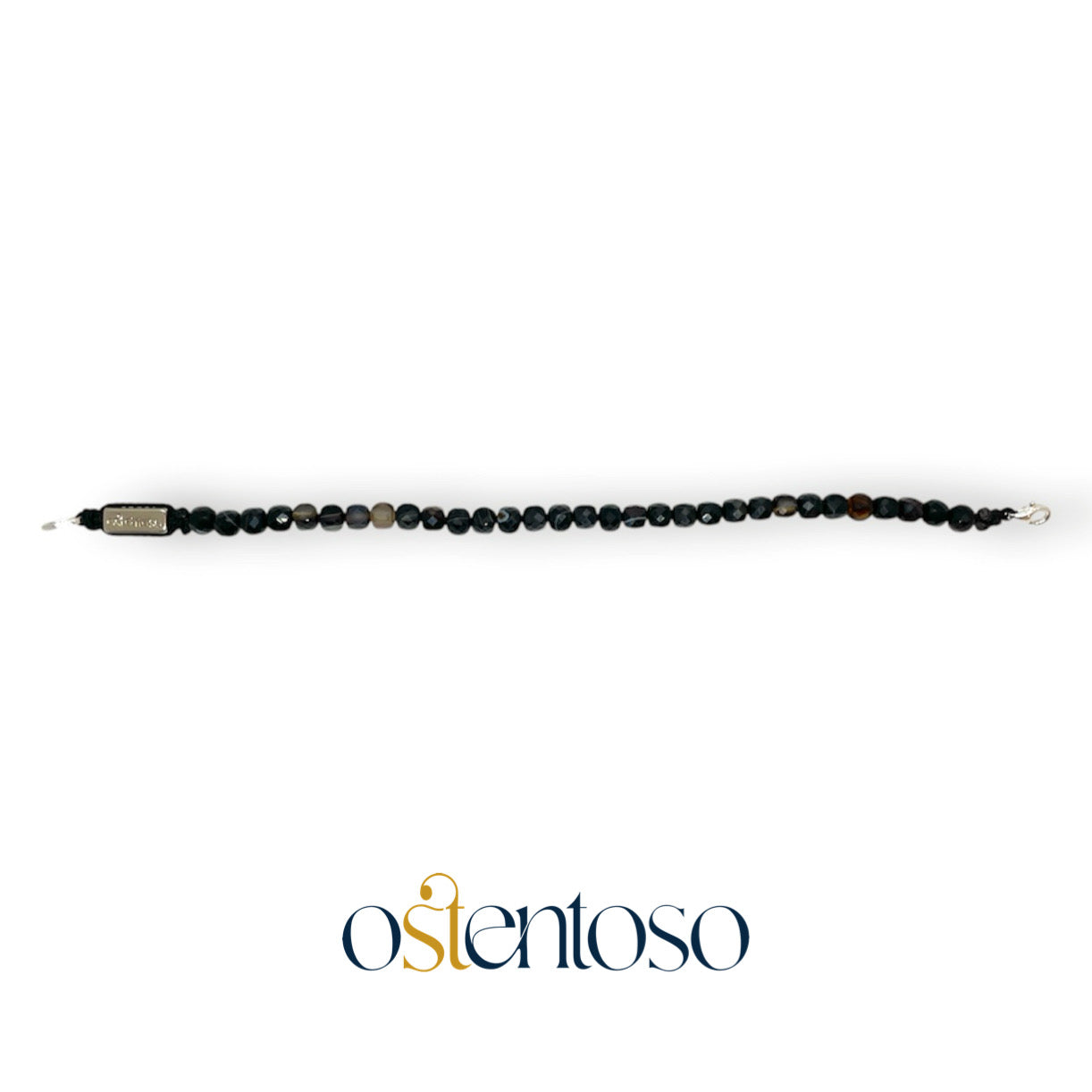 Bracelet Sardonice cubique facetté taille n°6 mm.