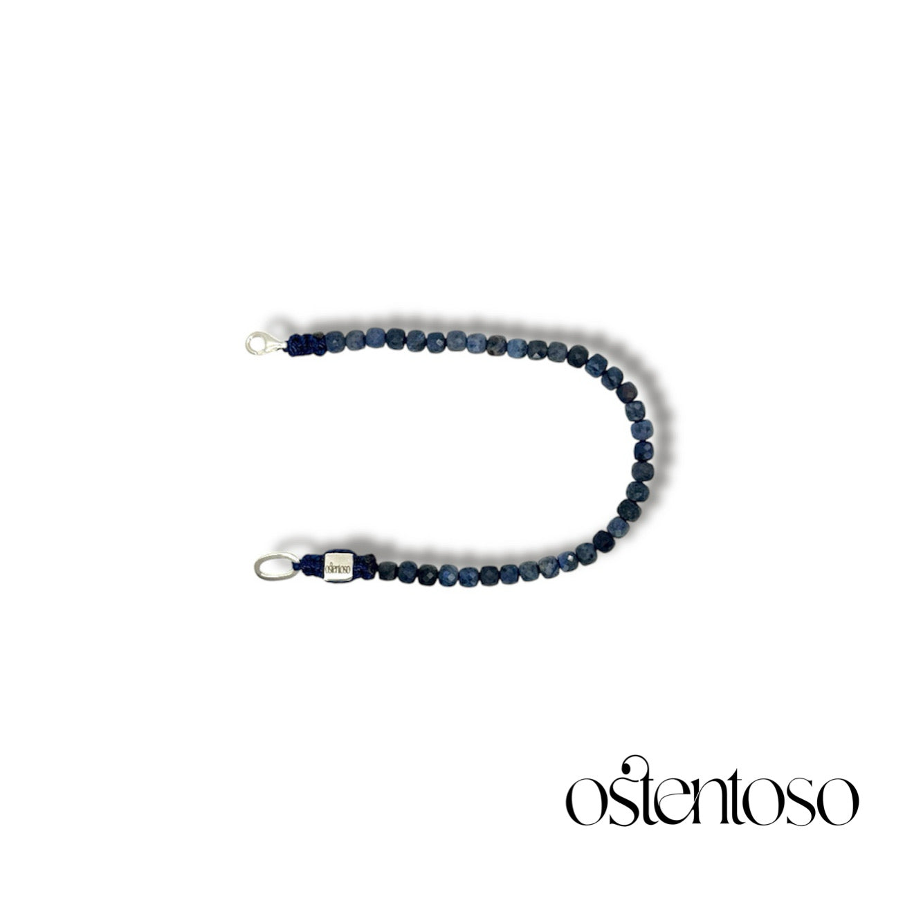 Bracelet Saphir facetté taille n°4 mm.