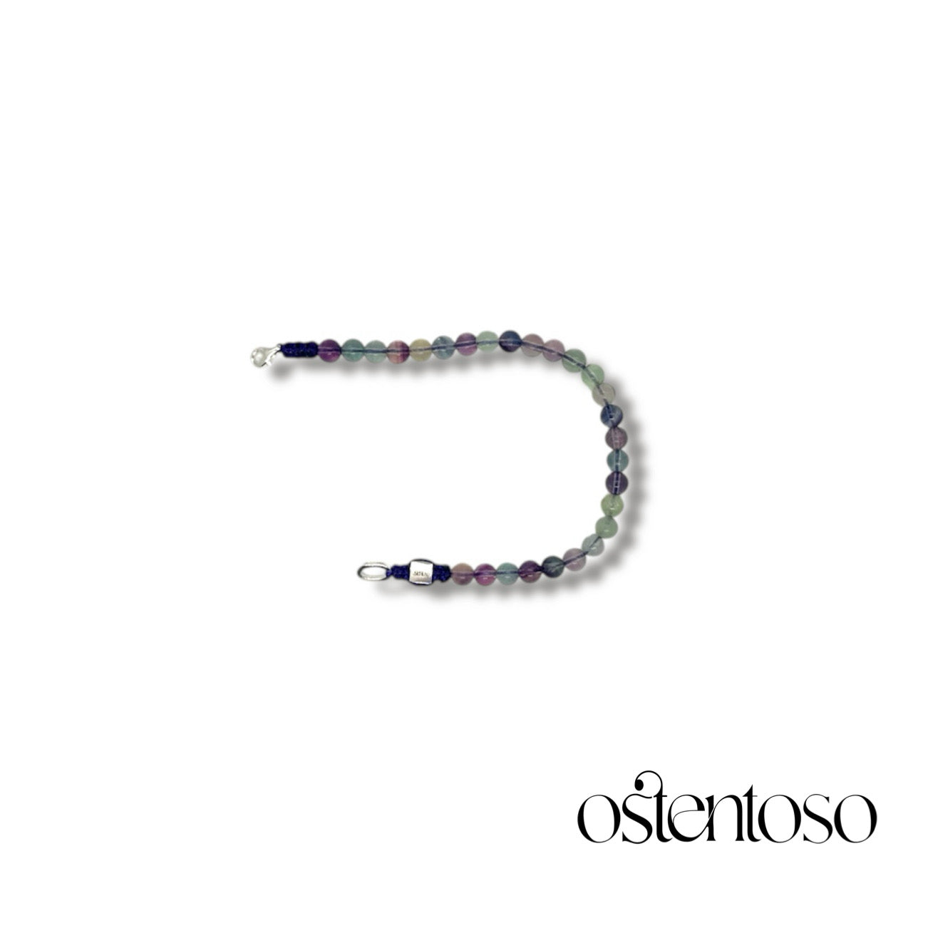 Brazalete Fluorita esferica tamaño No. 6 mm.