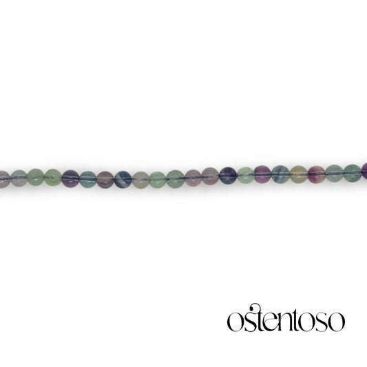 Bracelet sphérique en Fluorine taille n°6 mm.