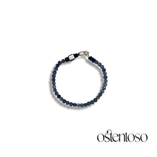 Faceted Sapphire Bracelet size No. 4 mm.