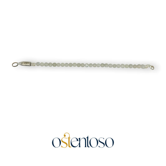 Bracelet pierre de lune sphérique taille n°6 mm.