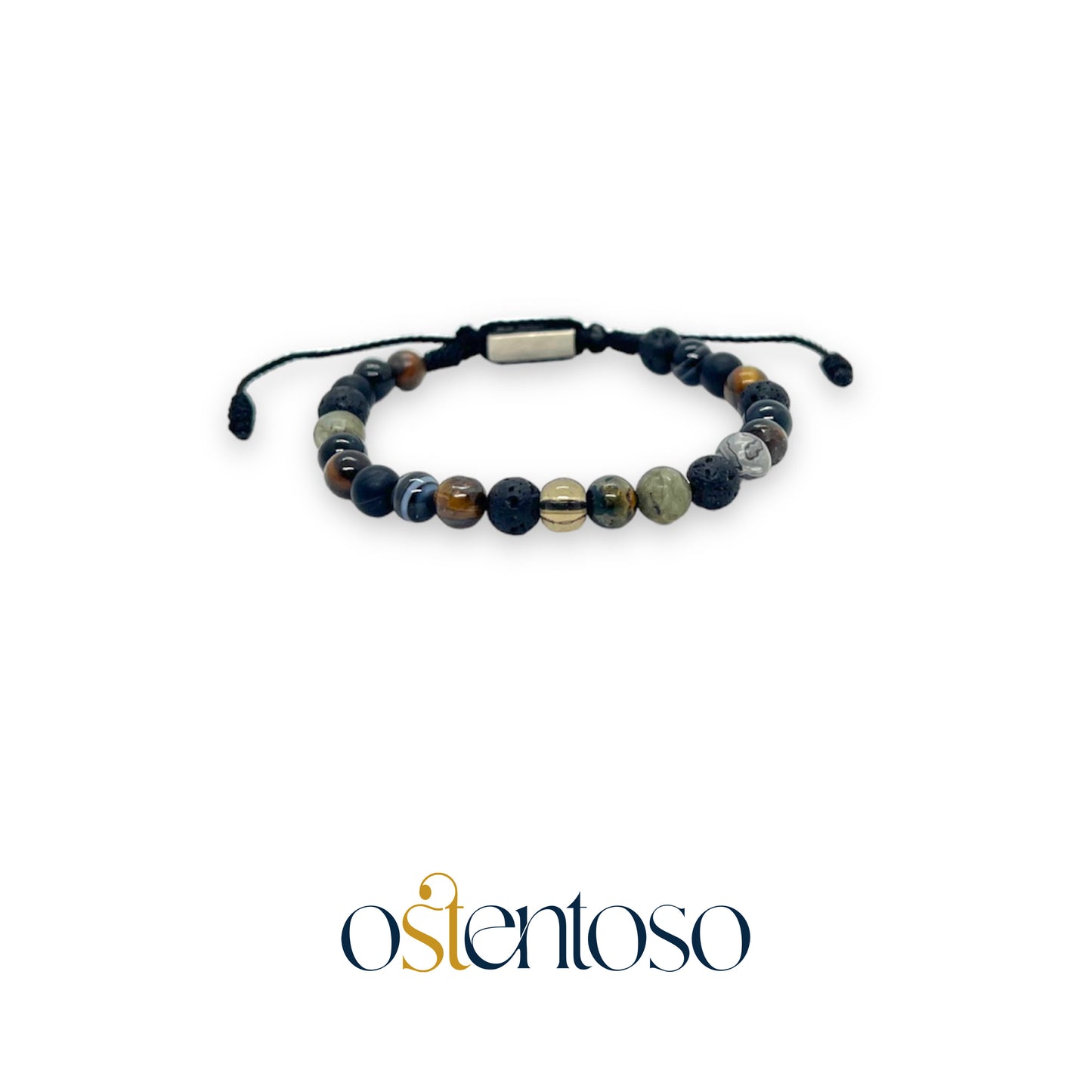 Dark color mix spherical bracelet